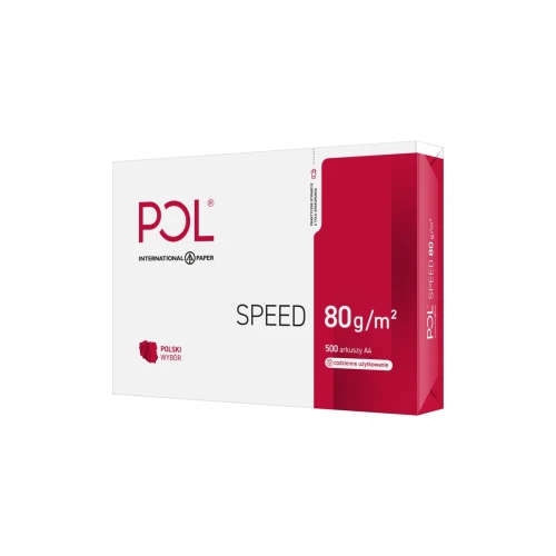 Papier Ksero POLSPEED A4 500 ark. 80G KLASA C