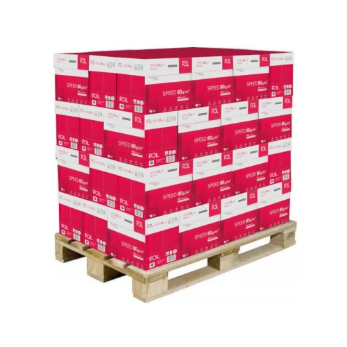 Papier Ksero POLSPEED A4 500 ark. 80G PALETA 300 RYZ KLASA C